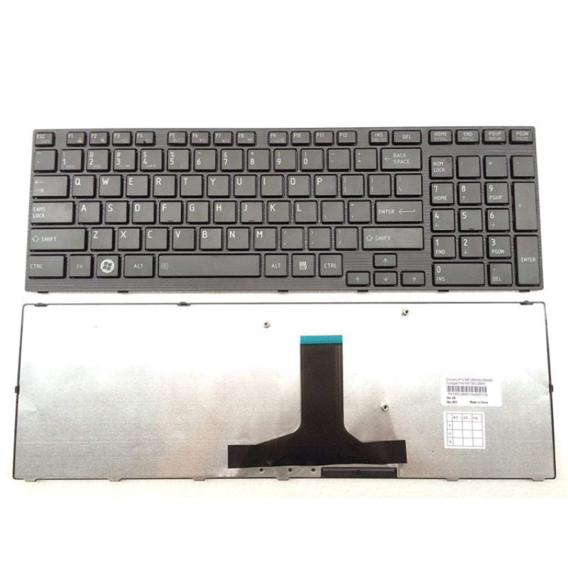 Keyboard toshiba A660 A600 A600D A665 A665D hitam