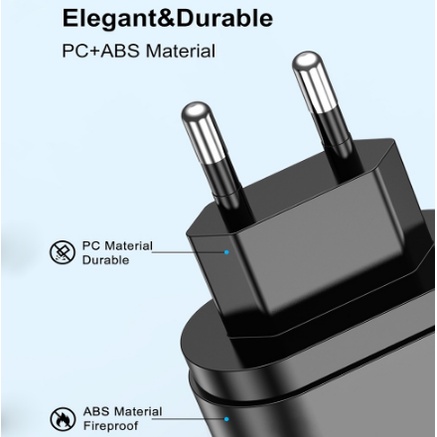 Kepala Charger USB 3.0 Tipe-C QC 3.0 Fast Charging 20W QC3.0 Plug UK / US / EU Untuk IOS Pro Max