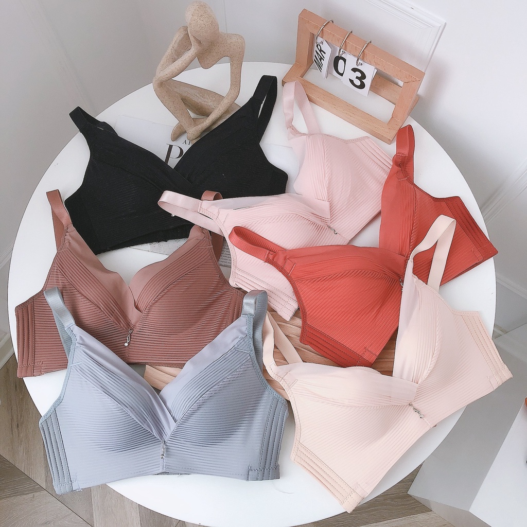 Bra Push Up Wanita Bahan Lace tali strap BH wanita