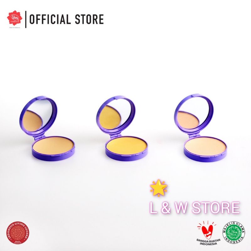 Viva Compact Powder Lilac 19g /Bedak Viva Compact BPOM