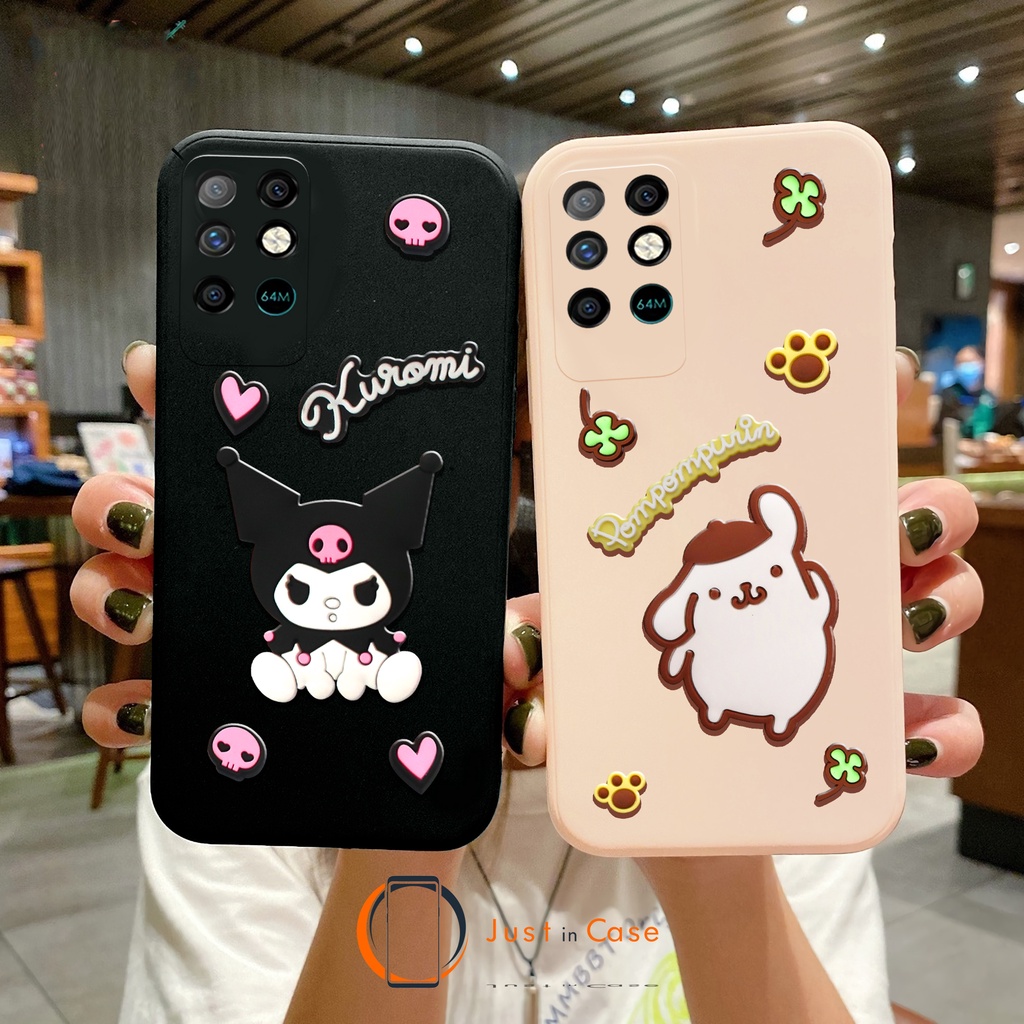 Softcase Macaron Timbul 3D INFINIX Note 8 11 12 HOT 11 11S 11 PLAY 10 10 PLAY 10S 9 9 PLAY 8 SMART 4 SMART 5 6