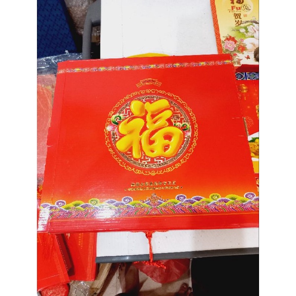 Kalender Cina Hongkong Taiwan Import Premium / Kalender Ramalan Fengshui Cina / Kalender 2harian Dinding Import