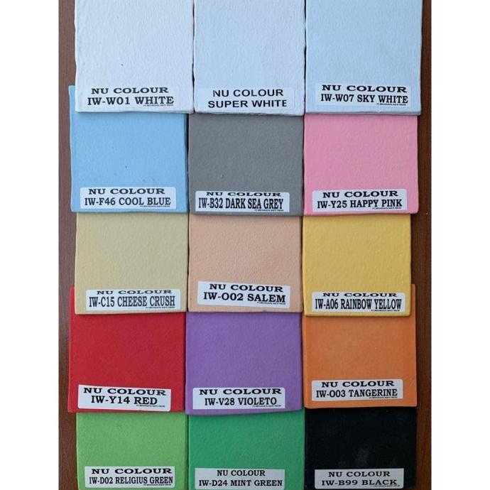 Cat tembok Interior Nucolour 25 kg tidak ngapur