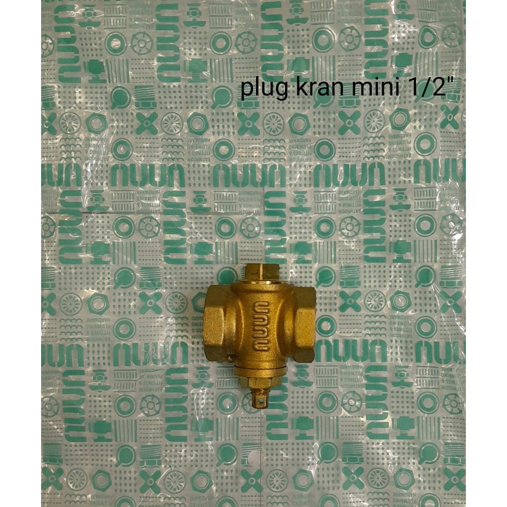 Plug Kran Mini 1/2&quot; Merk UNNU