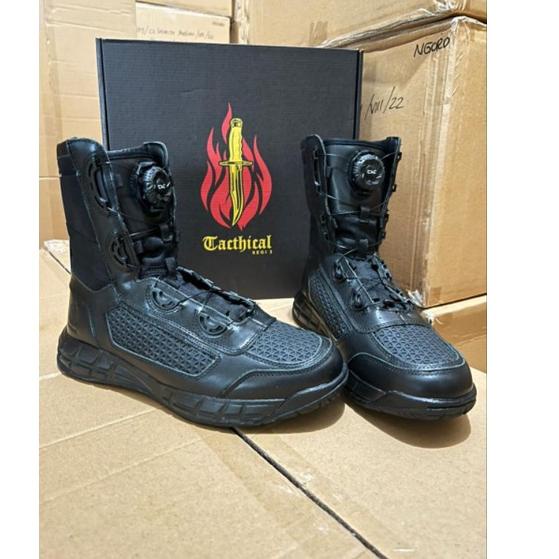 Terbaik SEPATU PDL TNI POLRI POLOS EXTRAC PARADE TALI PUTAR TACTICAL