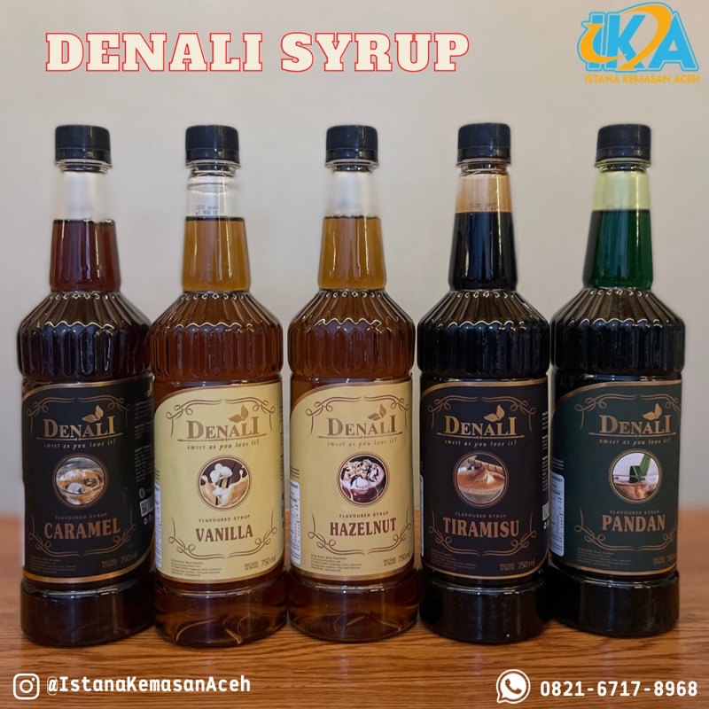 

Denali Syrup Berbagai Varian Rasa 750ml