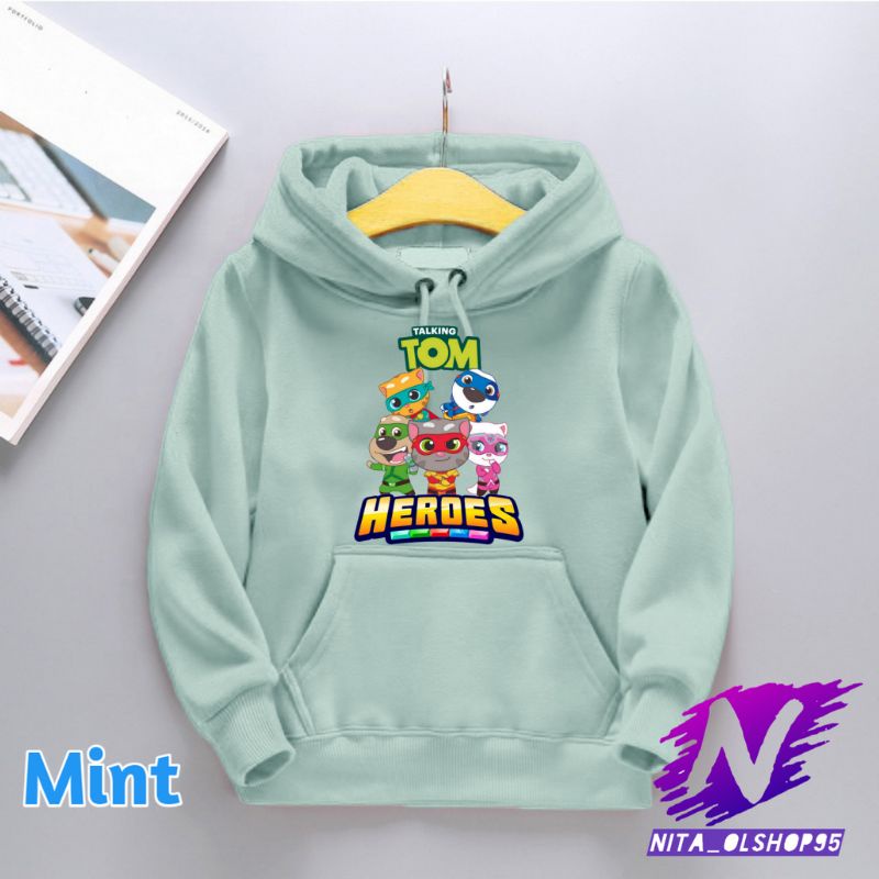 talking tom heroes hoodie anak talking tom heroes hoodie my talking tom