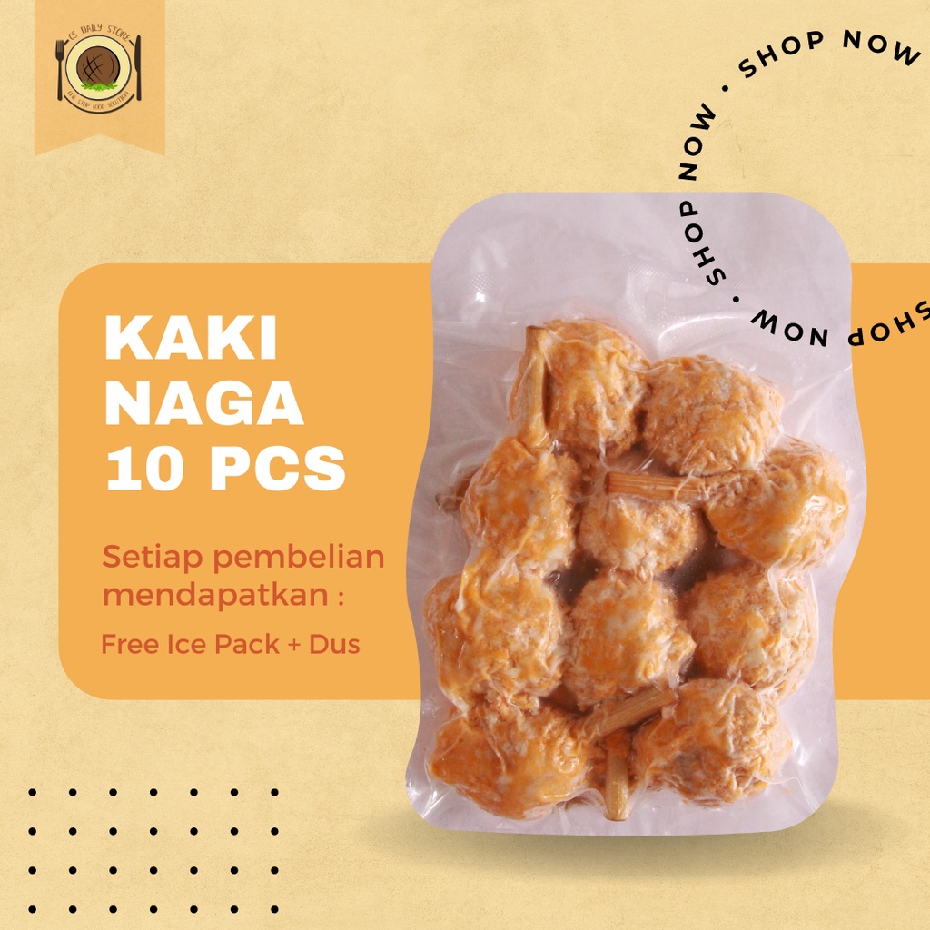 

Nugget Kaki Naga isi 10