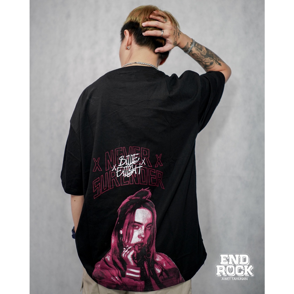 Kaos Oversize Original Endrock Tema Bite The Finger