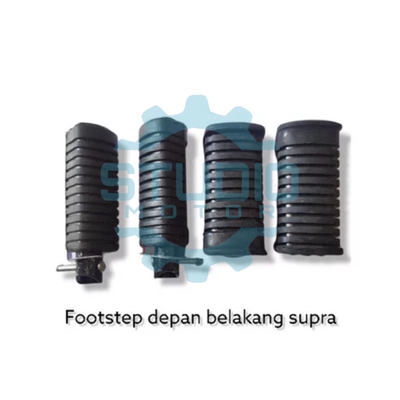 Karet Pijakkan Barstep injak Depan Astrea Grand Legenda Supra X 125 Kharisma Revo 100 Supra Fit New