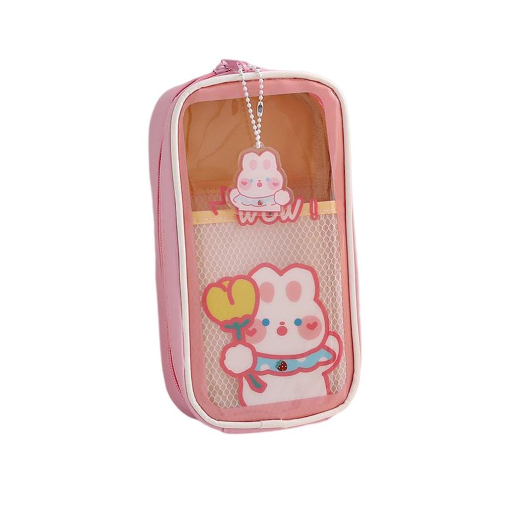 barang lucu Tas Pensil Pencils Case Pouch Holder ABS Resleting Tutup Kotak Alat Tulis Tas Organizer Untuk Perlengkapan Kantor Sekolah Siswa