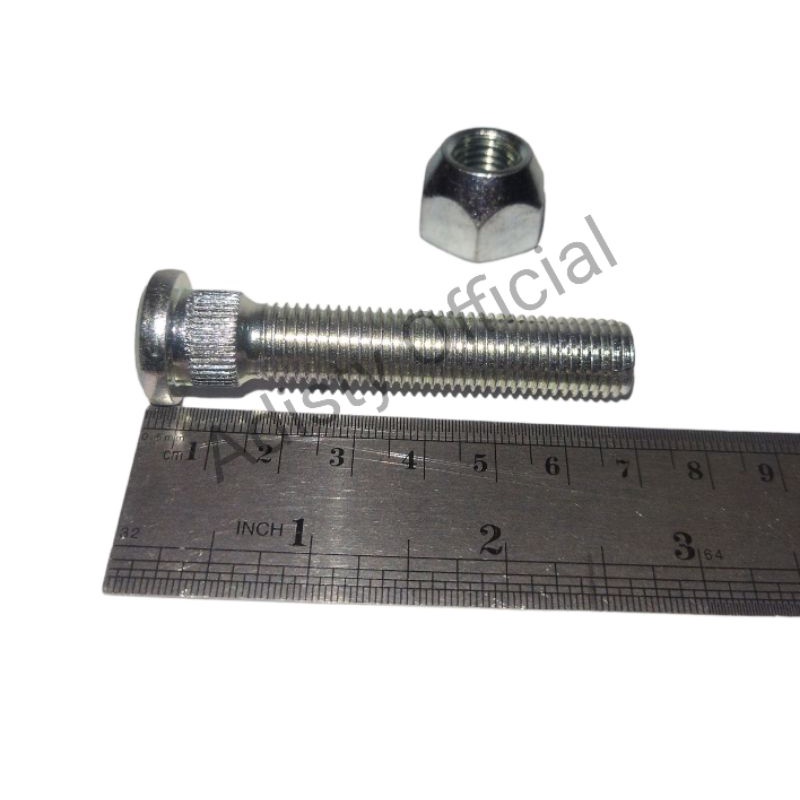 baut roda ori import panjang 7cm kijang hardtop