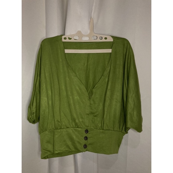 Cardigan Hijau / Outer Hijau