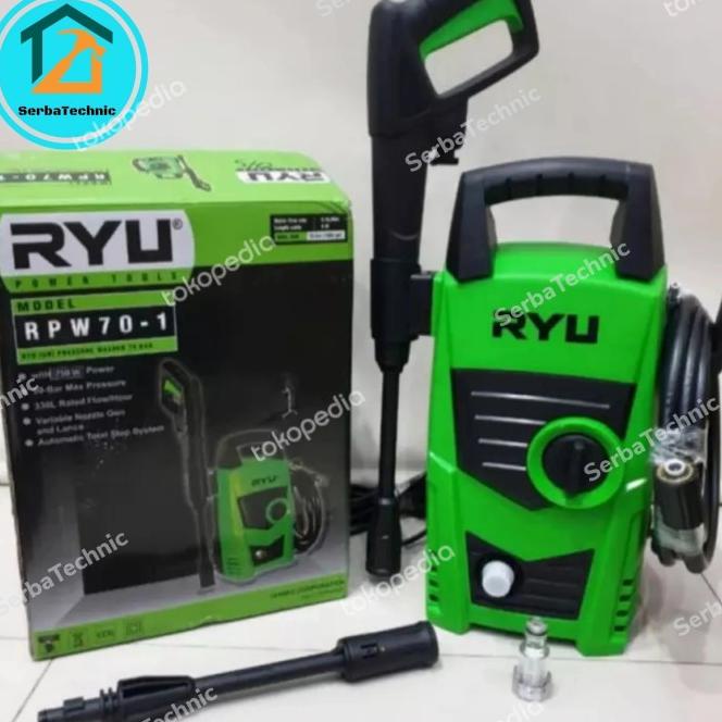 Mesin Steam Cuci Mobil Motor Jet Cleaner Tekiro Ryu Rpw 70-1 70 Bar