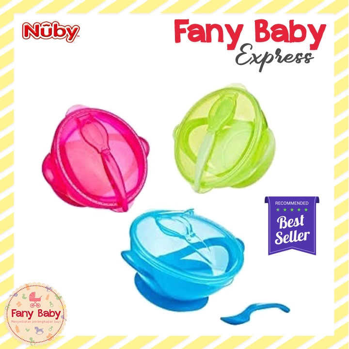 NUBY GARDEN FRESH SUCTION BOWL N SPOONLID