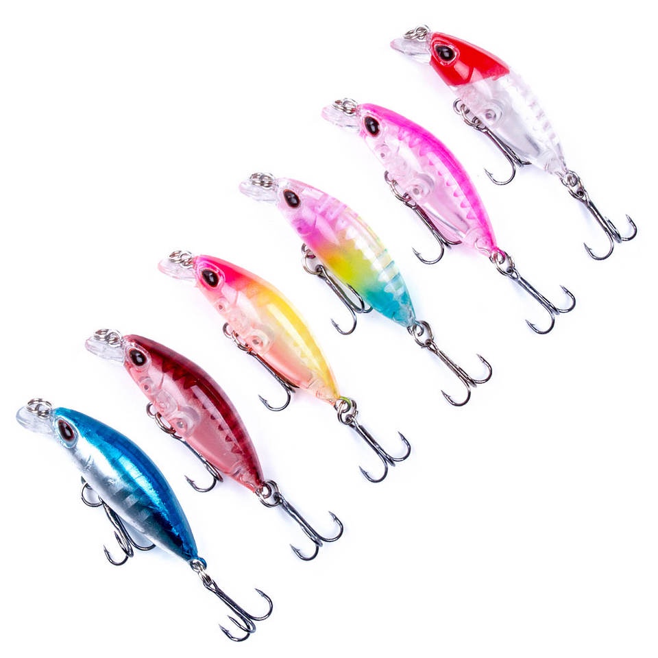 UMPAN PANCING MINI CRANK 4CM 2G SLOW SINKING MENYELAM BISA 0-1.5M MODEL (MI120) TERSEDIA 6 WARNA