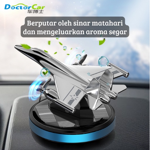 Parfum Pajangan Pesawat Dashboard Mobil Berputar Menggunakan Sinar Matahari dan Mengeluarkan Aroma