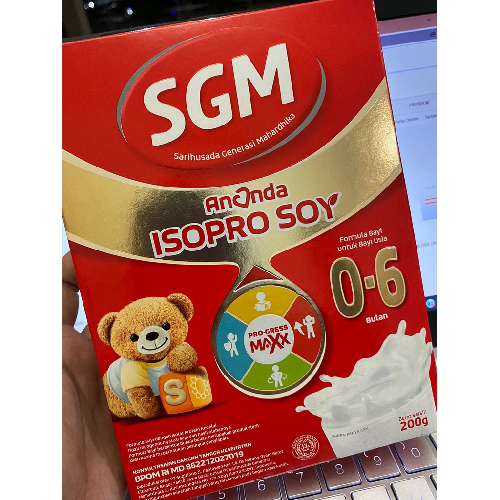 SGM Soya 0-6 bulan 200 gr