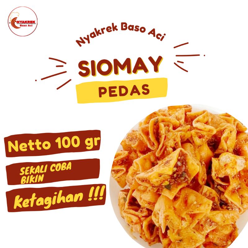 Jual Siomay Mini Kering Pedas Aroma Daun Jeruk Gurih Shopee Indonesia