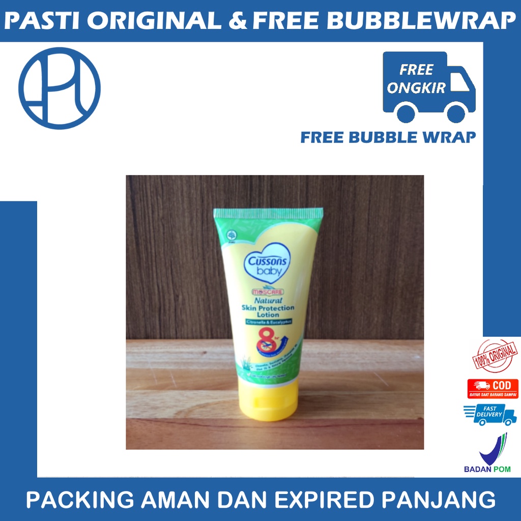CUSSONS BABY MOSCARE NATURAL SKIN PROTECTION 50g LOTION MOSCARE KRIM ANTI NYAMUK 50