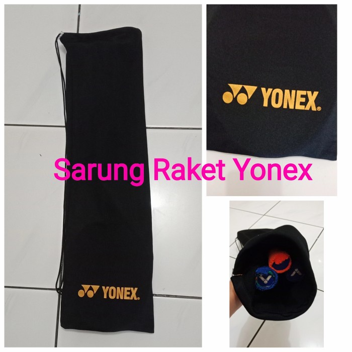 Raket Sarung Raket Badminton / Tas Kain Raket Badminton Merk Yonex