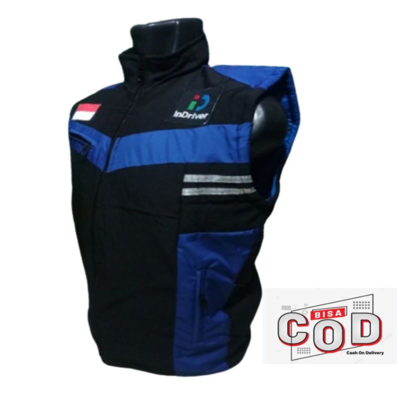 Rompi inDriver Terbaru Murah Ojek Online Waterproof