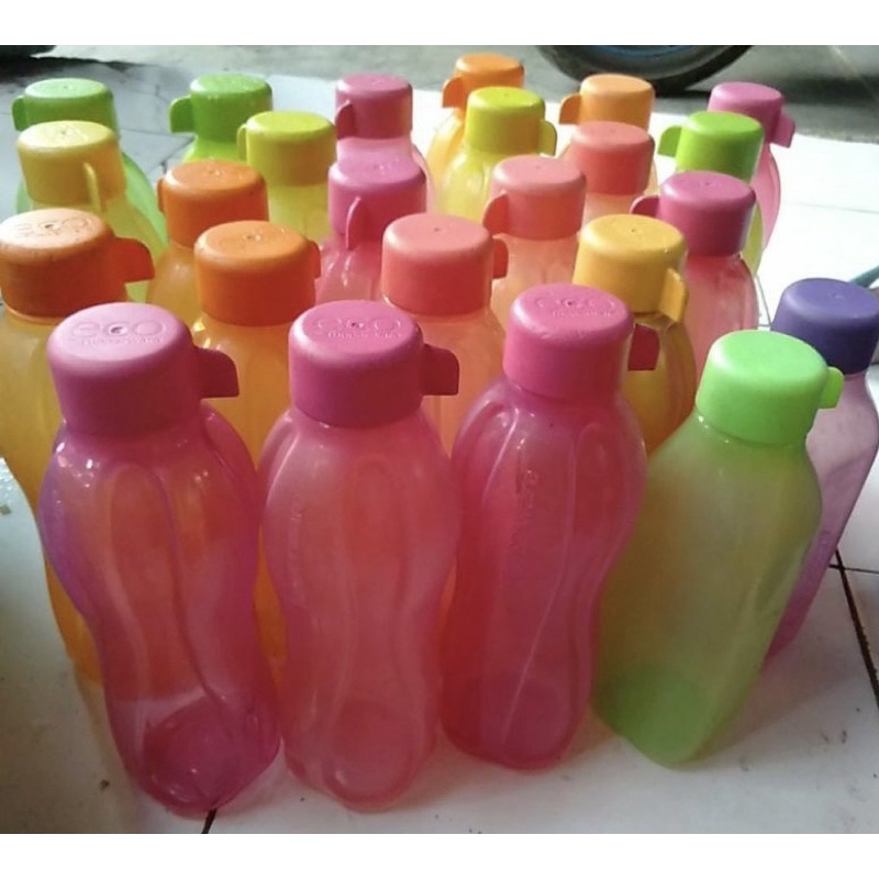 HARGA KILOAN 500 ML TUTUP ULIR TUPPERWARE SECOND PRELOVED