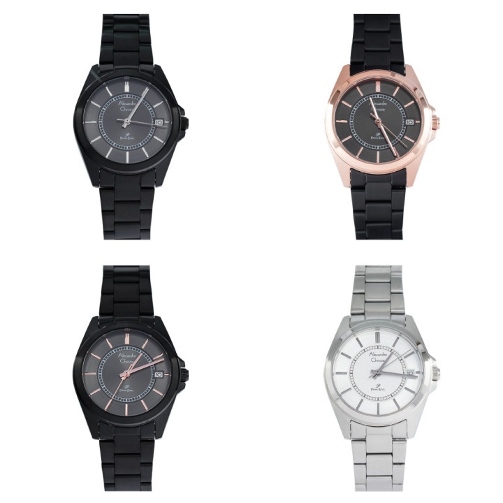 JAM TANGAN WANITA ALEXANDRE CHRISTIE AC 1033 / AC1033 RANTAI ORIGINAL GARANSI 1 TAHUN