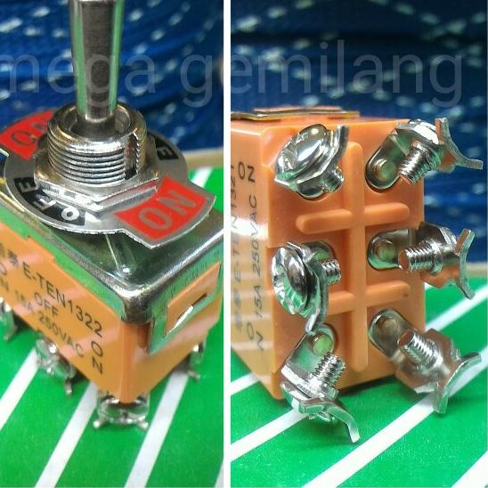 ShareNow--Saklar Toggle 6 pin on off on