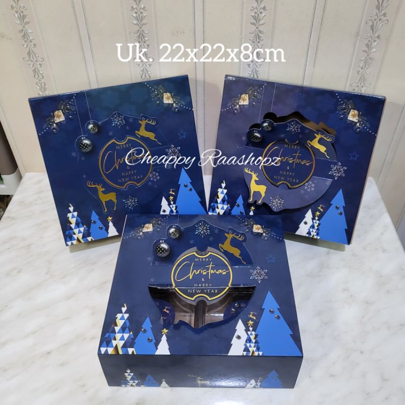 Jual Christmas Premium Box Natal X X Cm Box Natal Toples Kotak Gr Box Natal Kuker