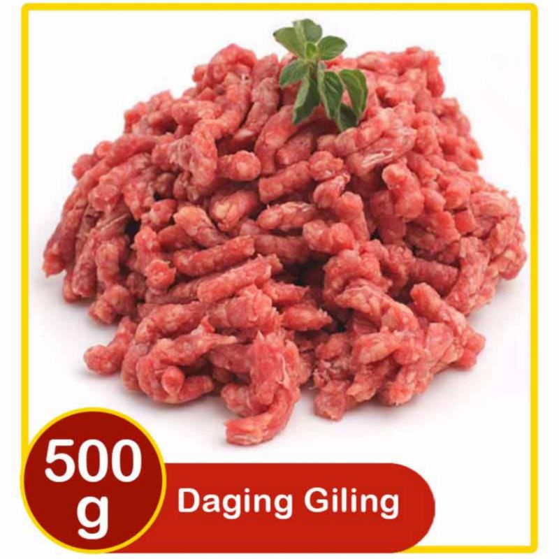 

daging sapi giling beef premium pilihan import fresh segar murah halal 500 gram