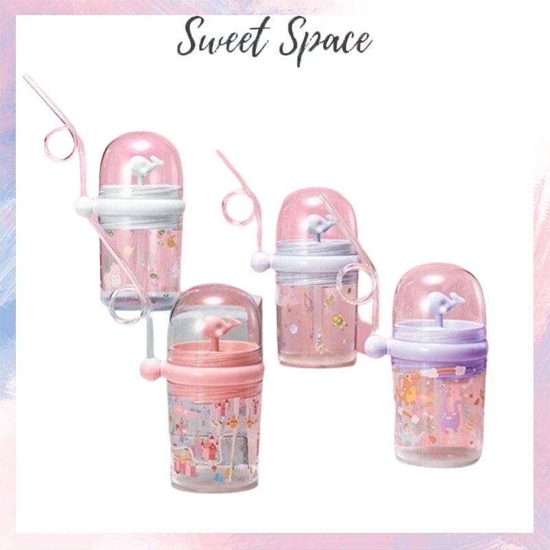 BOTOL MINUM ANAK LUMBA MANCUR 260ML LUCU [SWEETSPACE]