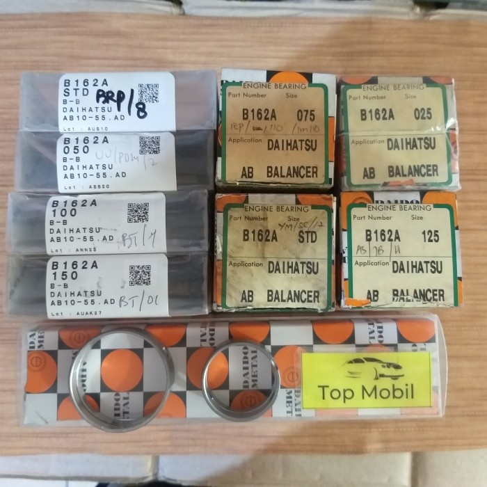 TPML Metal Balance Hijet 55 Hijet 1000 Zebra 1000 B162 Daido Jepang Asli - STD