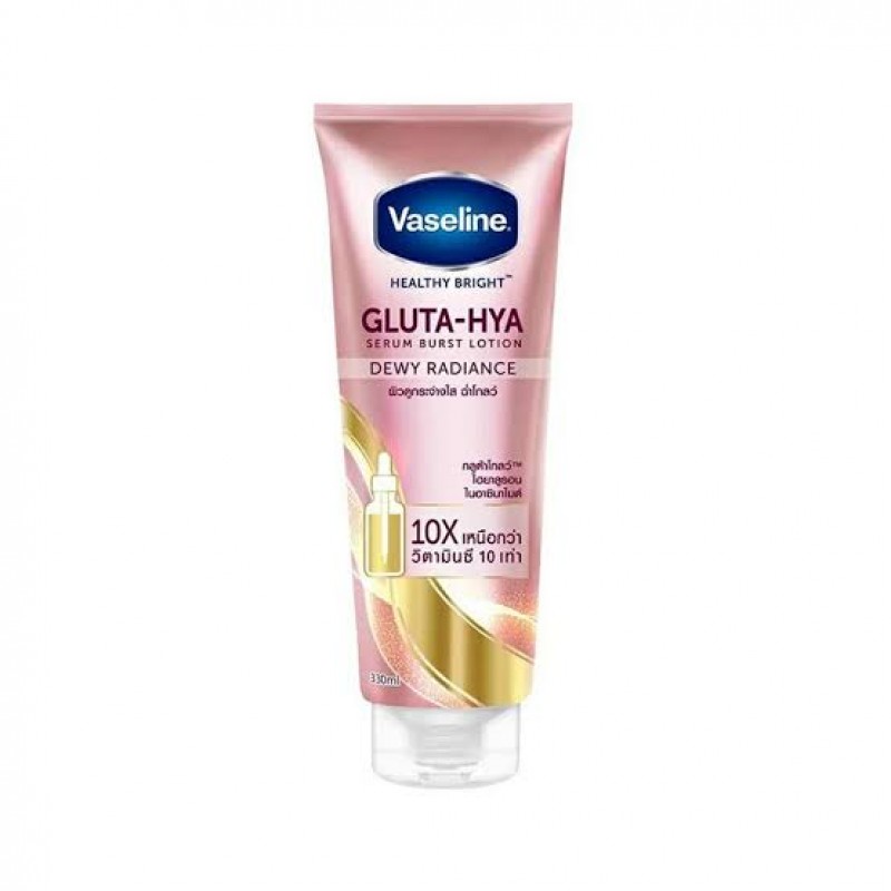 VASELINE HEALTHY BRIGHT GLUTA HYA PINK 200ML 100%ORIGINAL