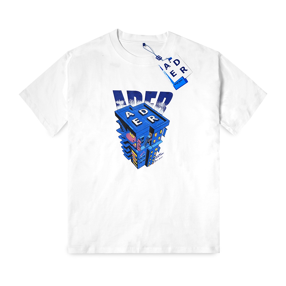 Ader Error 7th Anniversary Building T-Shirt White