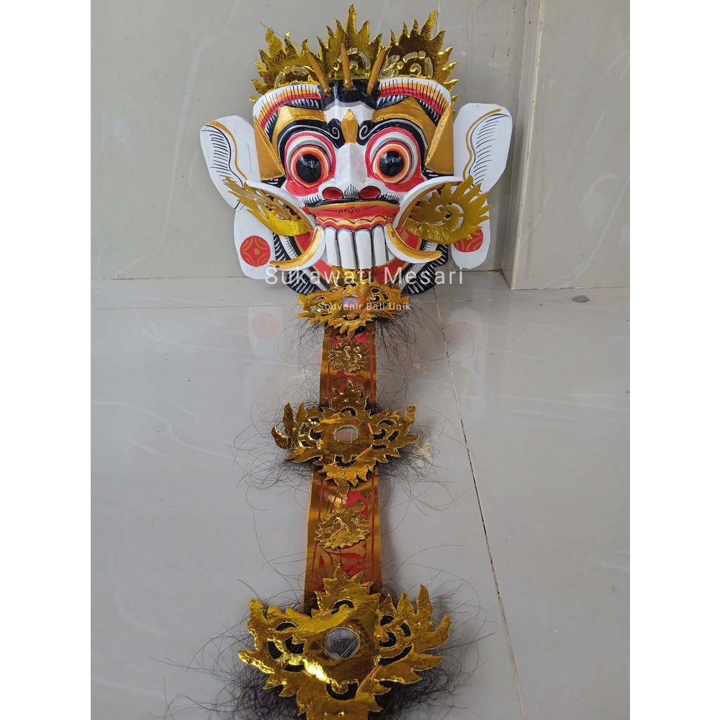 Topeng Tapel Rangda Bali Leak Murah Tanggung Anak Remaja Kerajinan Handmade Asli Bali