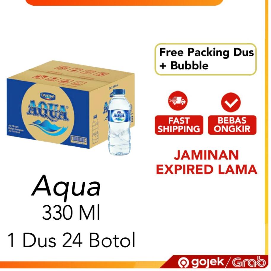 

Restock--Aqua Botol Kecil 330Ml 1Dus air mineral aqua 330ml botol kecil