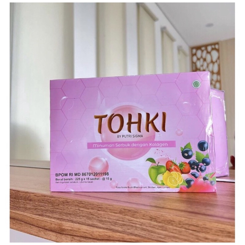 TOHKI TOHKY BEAUTY COLLAGEN DRINK WHITENING GLOW Free Gift