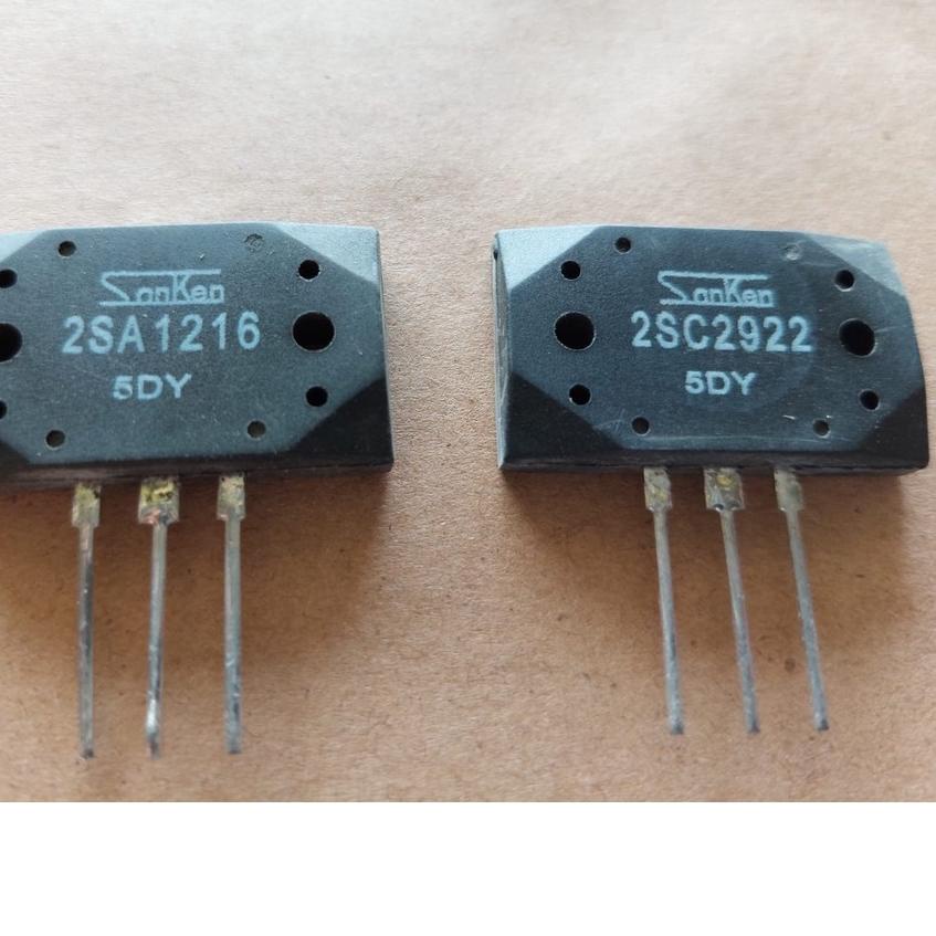 Langsung Kirim Transistor Sanken 5DY 2SA 1216 dan 2SC 2922 RRT kw 1