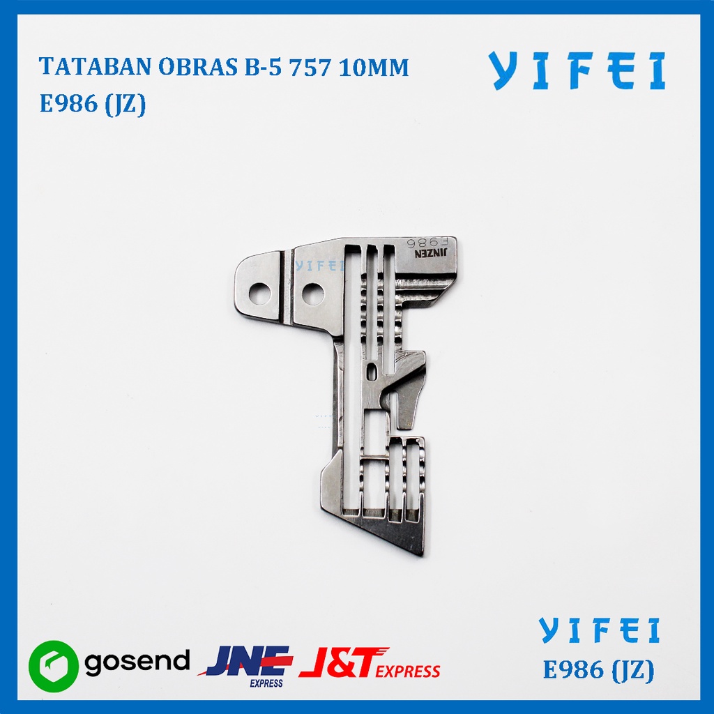 PLAT OBRAS BENANG 5 kode E986 10MM YIFEI E986 (JZ)