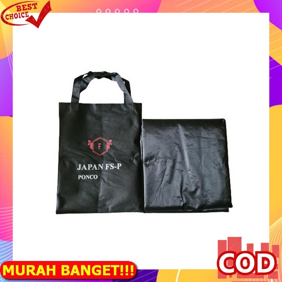 Jas Hujan Ponco Plastik Merk Mustika Jumbo Tebal Dan Lentur Bambu Jas Hukan Terbaik Plastik Terbaik 