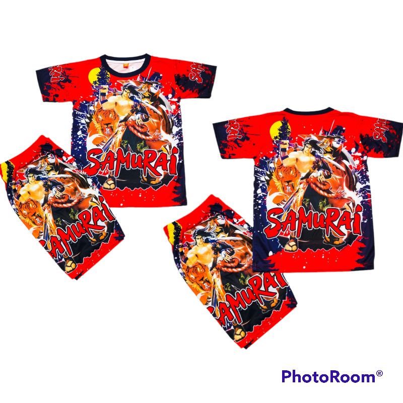 KAOS ANAK SAMURAI#SETELAN BAJU ANAK LAKI LAKI MOTIF SAMURAI,#SETELAN MOTOR BALAP SUZUKI, SETELAN BAJ