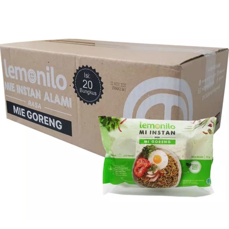 

1 DUS/20 PCS LEMONILO MIE INSTAN RASA MIE GORENG