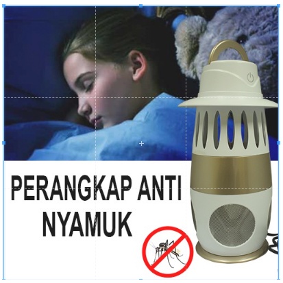 Alat Perangkap Nyamuk Dan Lalat Inhale Style Mosquito Lamp