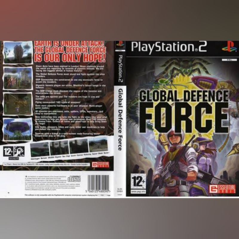 Kaset Ps 2 Global Defence Force