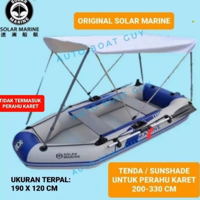 Perahu Karet Tenda / Sunshade Perahu Karet Original Solar Marine Model 12