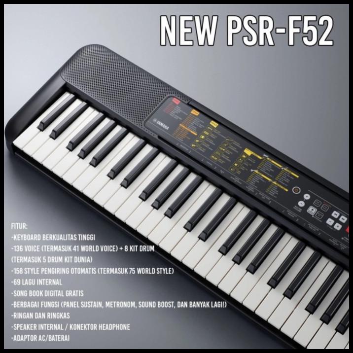 Keyboard Piano Yamaha F51 Original Garansi Resmi Yamaha