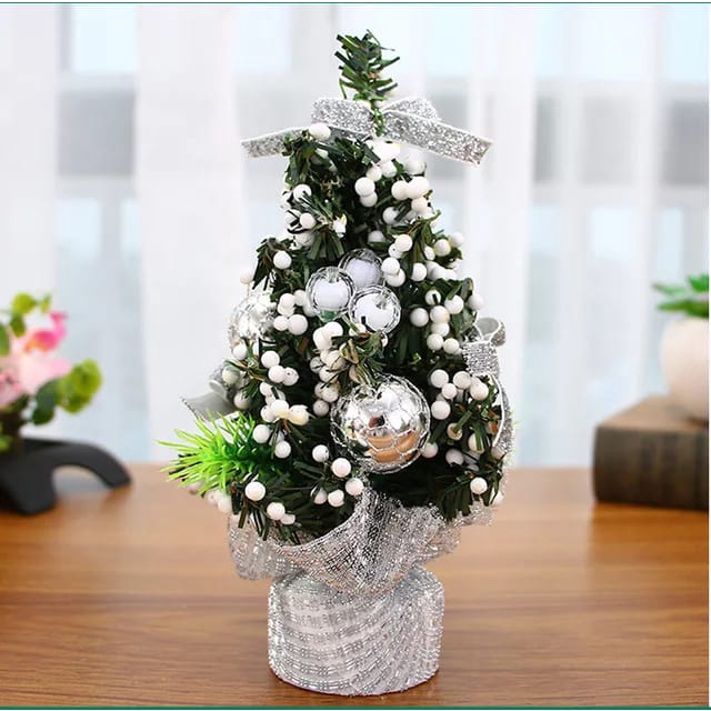 pohon natal mini dekorasi meja ornamen dekorasi pesta pohon natal