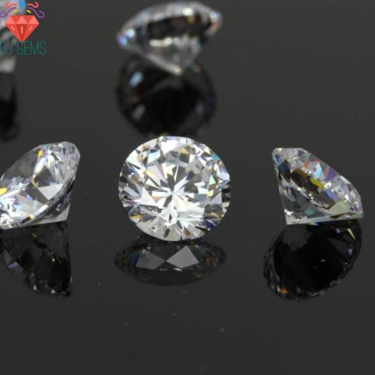 Harga Spesial A5 Quality 4mm - 6mm Cubic Zirconia Asli 1 pack Zircon A5 Quality