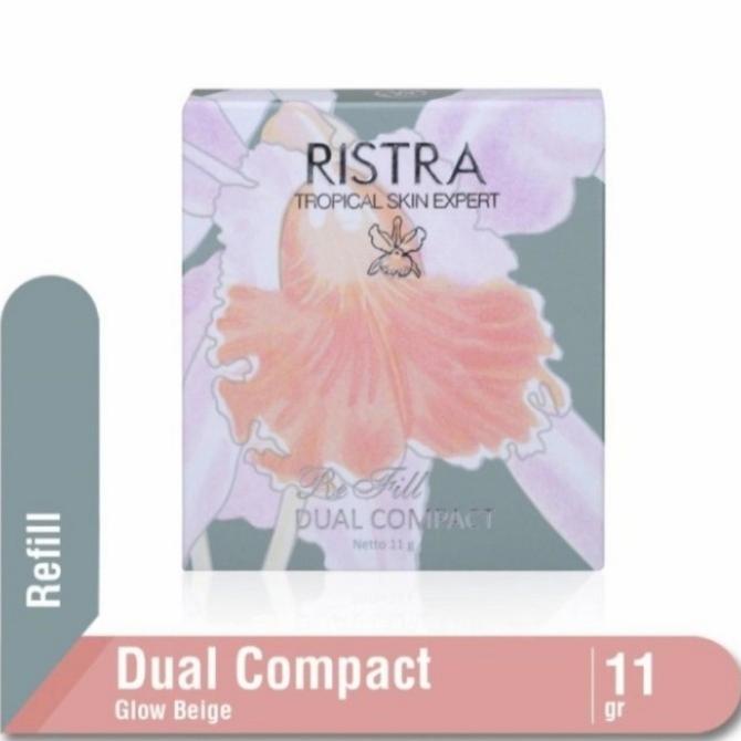 RISTRA REFILL DUAL COMPACT 02B BEIGE GLOW
